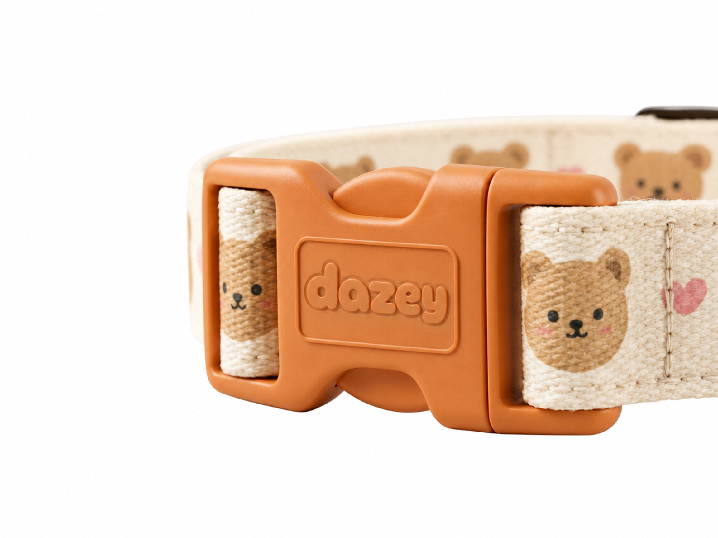 Cuddly Bears collar buckle detail