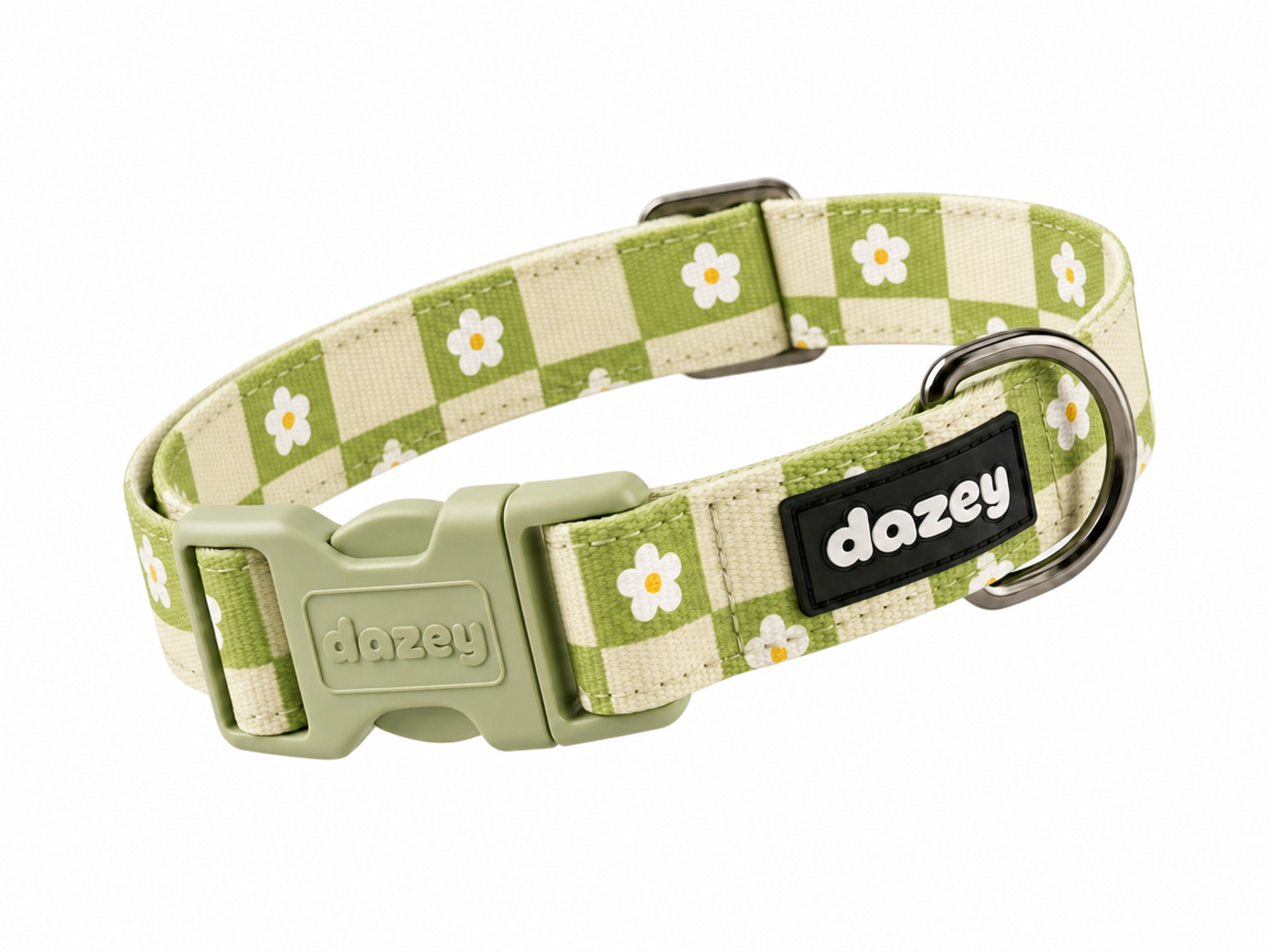 Matcha Gingham collar